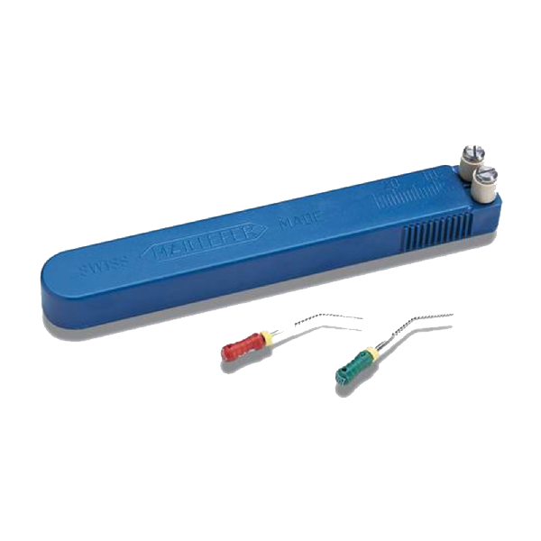 Пластиковая автоклавируемая линейка для измерения и изгибания эндодонтического инструмента Flexobend