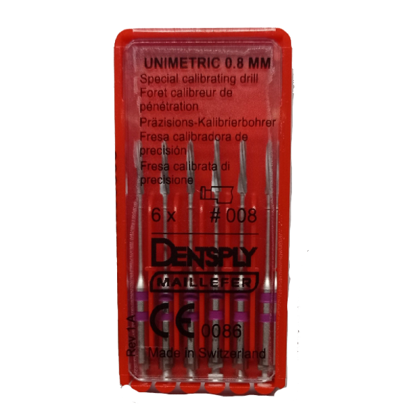 Калибровочный дриль для штифтов Uniclip и Unimetric