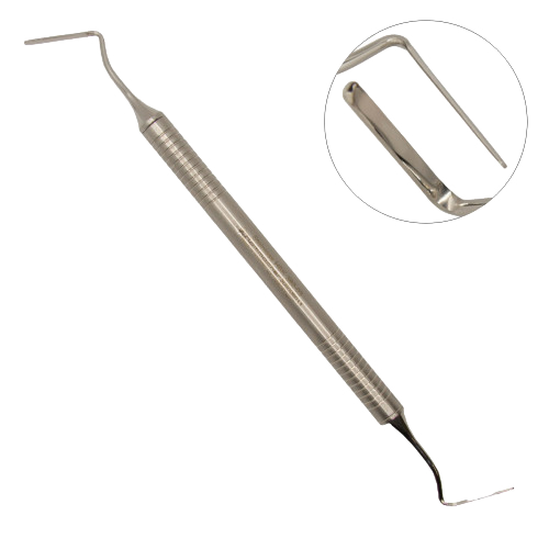 Жесткий, 2-сторонний, угловой/горизонтальный элеватор - периотом, 30°, 1,8 мм /2,5 мм, 170 мм