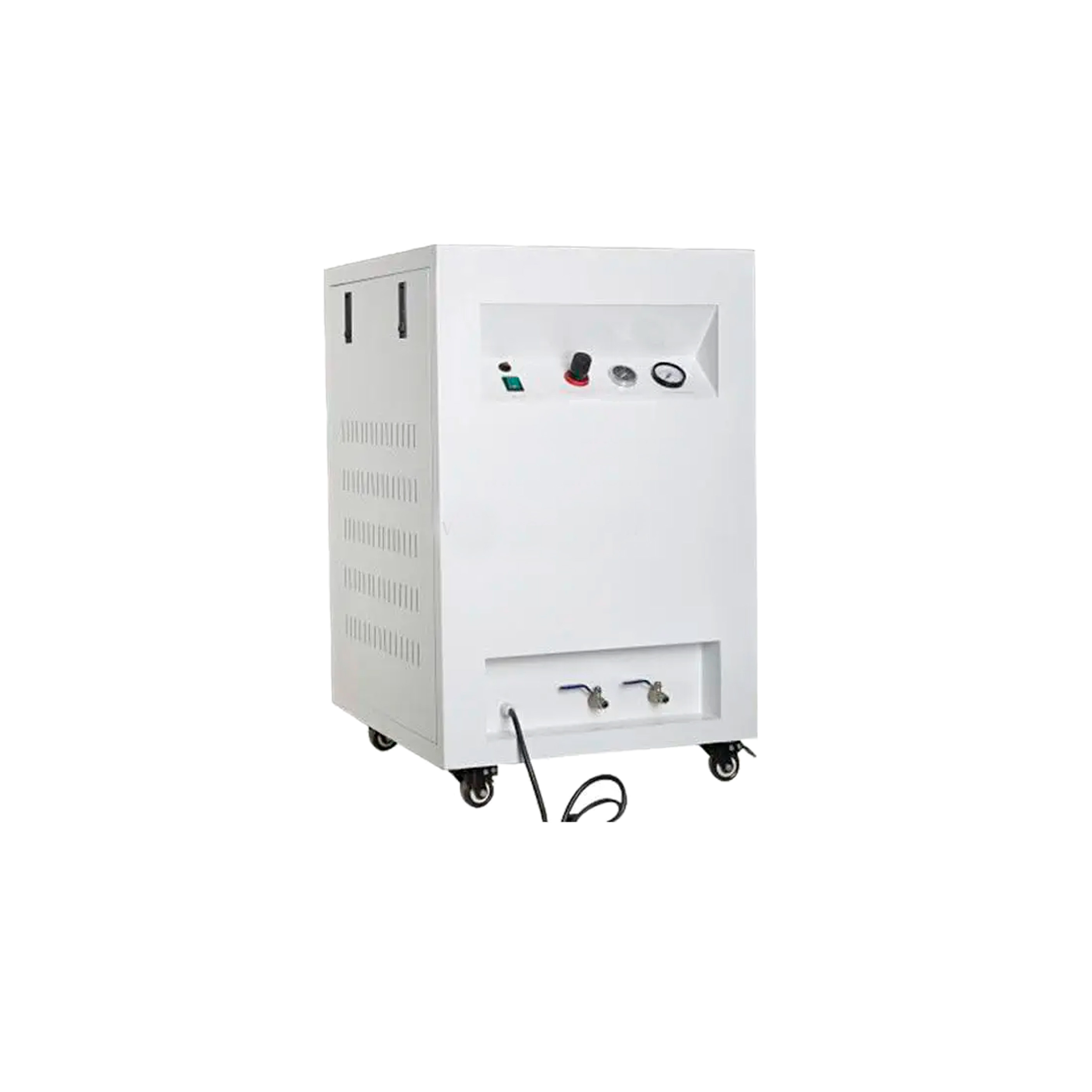 Безмасляный компрессор, в кожухе, без осушителя 85 л/мин, ресивер 38л. AETHER38S