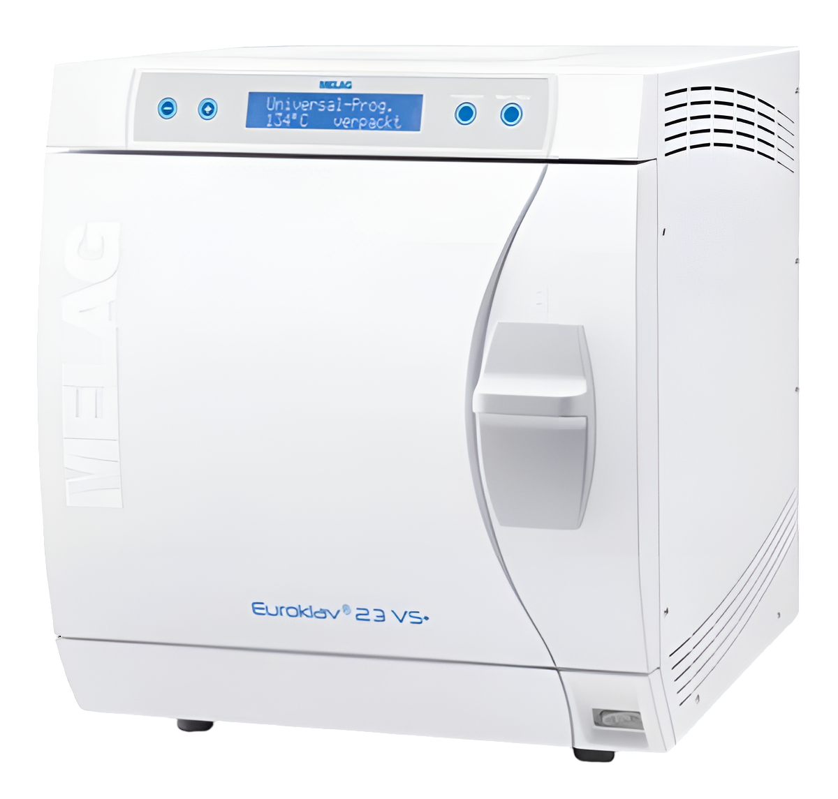 Паровой автоклав Vacuklav 24BL+ 29 л ø25×60 см с внешним водоснабжением и водокольцевым насосом