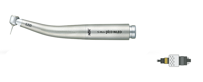 Турбинный наконечник NSK с ультраминиатюрной головкой, LED оптикой S-Max pico WLED