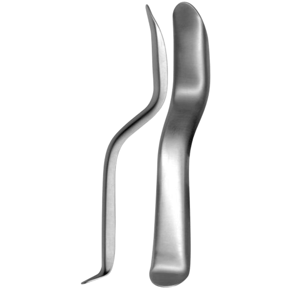 2-сторонний ретрактор Minnesota для губы, щеки, языка, 140 мм, сталь