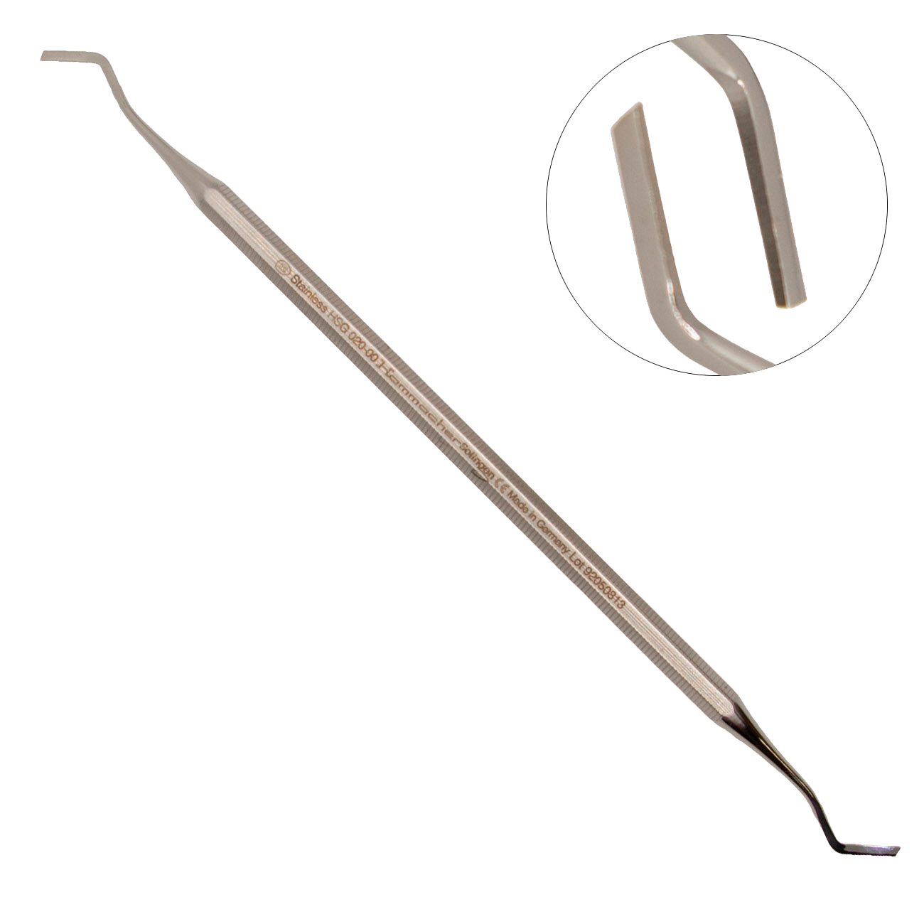 Скальпель Black 51/52 (нож-стамеска эмалевый) 15/8/12/R - 15/8/12/L