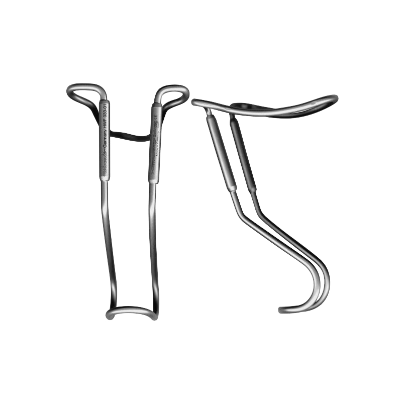 Ретрактор Günay, для губы, щеки, для взрослых, 2-сторонний, 120 x 55 x 65 мм, сталь