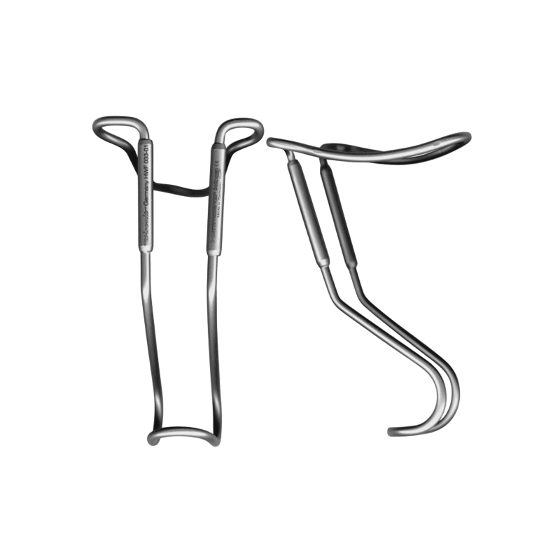 2-сторонний ретрактор Günay, для губы, щеки, для подростков, 105 x 50 x 45 мм, сталь