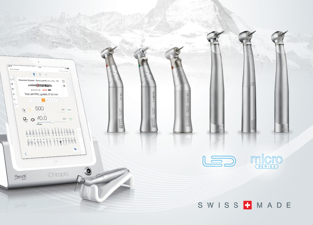 За что ведущие стоматологи мира выбирают продукцию Bien-Air Dental