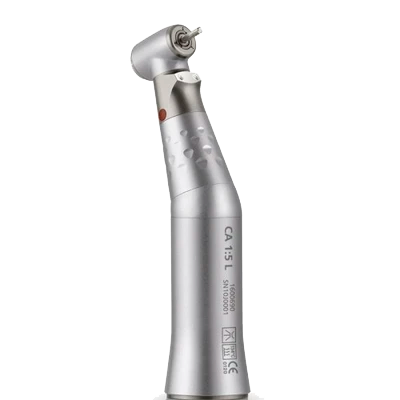 Угловой наконечник Bien-Air CA 1:5 L, с подсветкой, 3-й внутренний спрей, для FG боров (Ø1,6 мм)