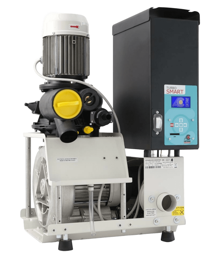 Аспиратор стоматологический для влажной аспирации на 2-3 установки (без кожуха) Cattani Turbo-Smart A