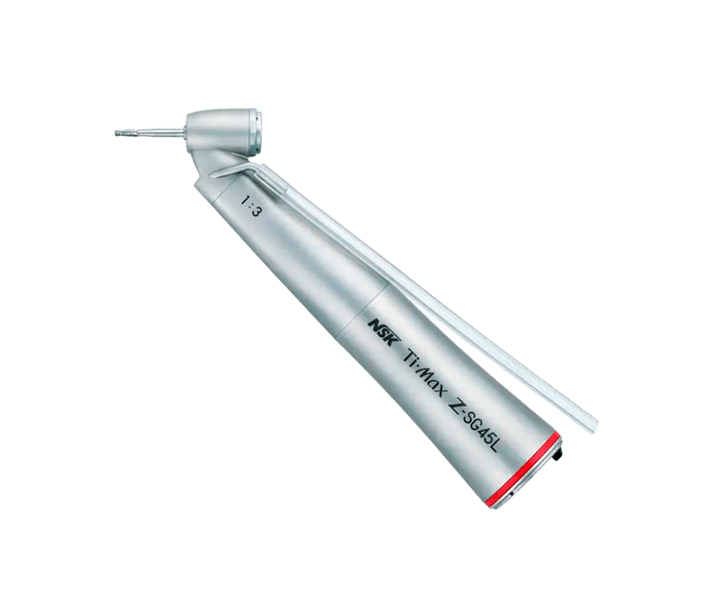 Угловой наконечник NSK 1:3 со светом и спреем Z-SG45L