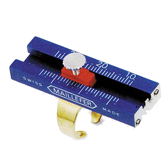 Линейка для эндодонтических инструментов, алюминий, кольцо на палец Endometer