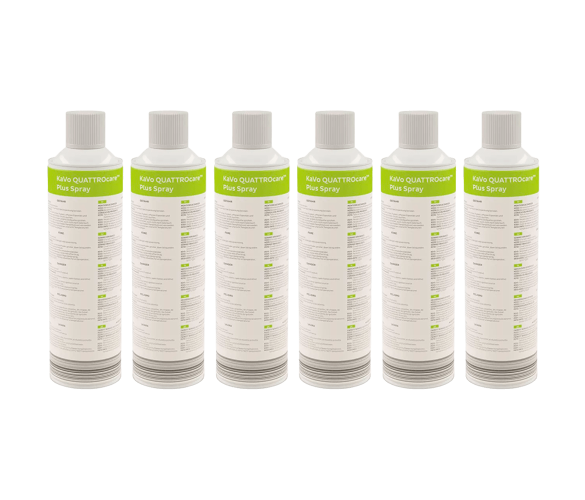 Спрей для автоматизированного ухода за наконечниками в аппарате QUATTROcare PLUS (6 шт. х 500 мл) KaVo QUATTROcare PLUS Spray