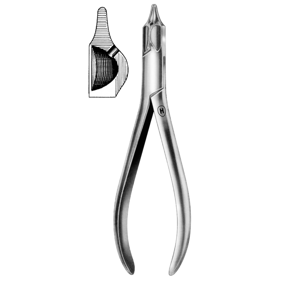 Ортодонтические универсальные щипцы для гибки и резки проволок, 155 мм, до 0,9 мм / 0,035