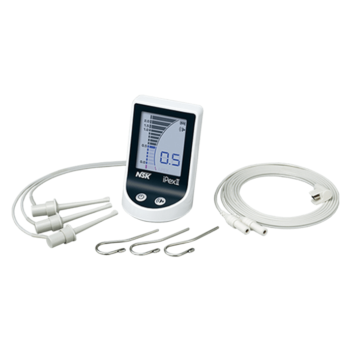 Эндодонтический портативный апекслокатор NSK с принадлежностями iPex II