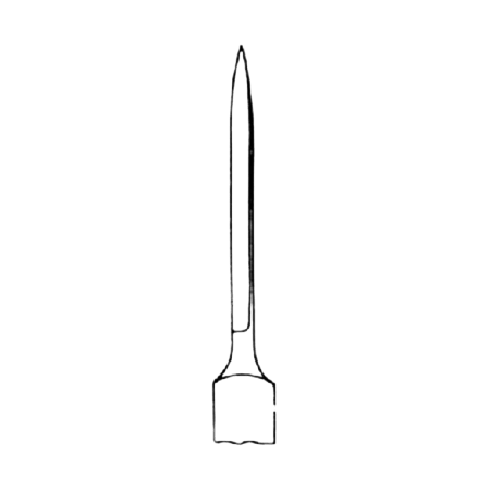 Скальпель 26 мм Wironit 125 мм