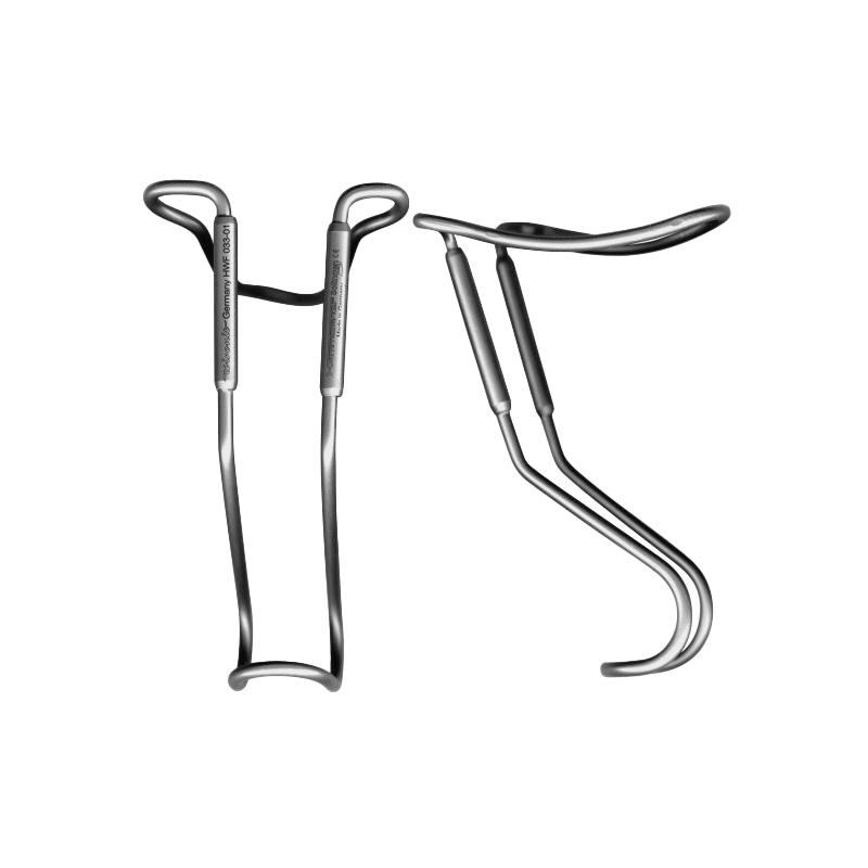 2-сторонний ретрактор Günay для губы, щеки, для детей, 90 x 40 x 40 мм, сталь