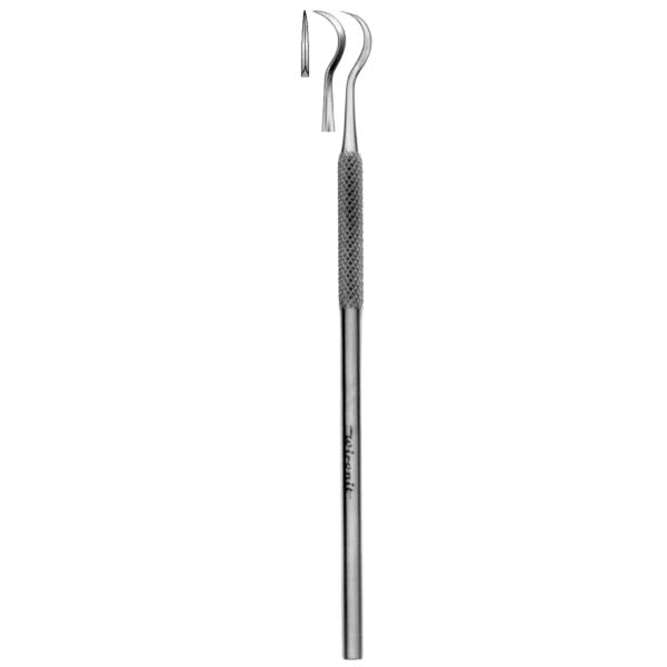 Скейлер Black для снятия временного протеза, Wironit, цилиндрическая ручка