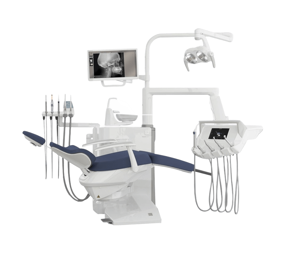 Стоматологическая установка с нижней подачей инструментов Stern Weber S380 Continental