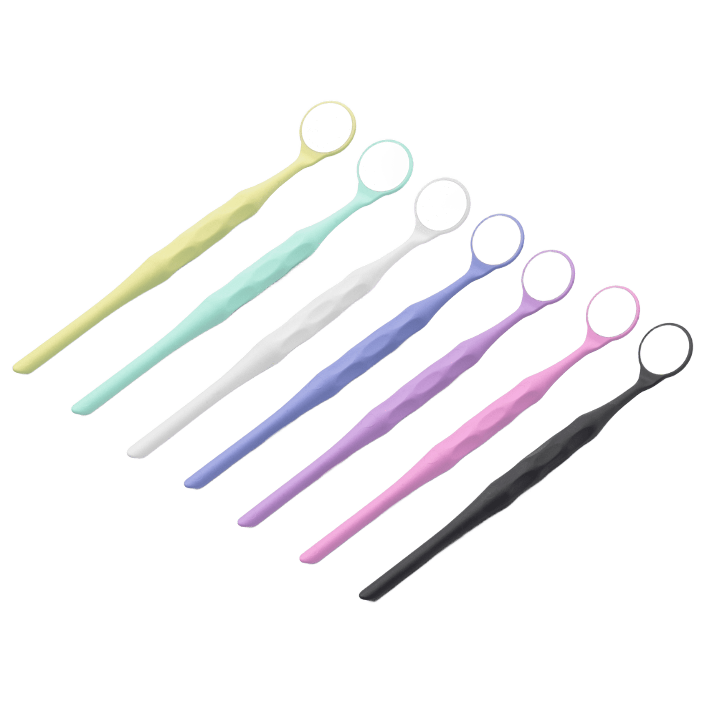 Стоматологические зеркала RELAX FS Rhodium, покрытие родиевое, ручка пластиковая, уп/10 шт.