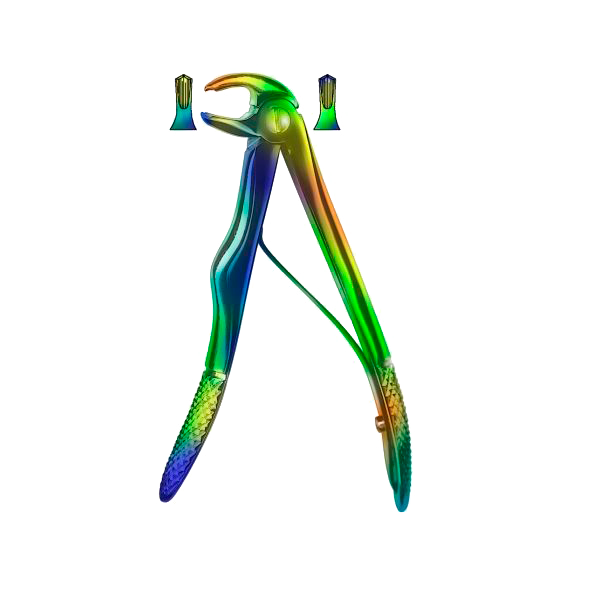 Детские щипцы № 6 для удаления нижних моляров 73,74,75,83,84,85