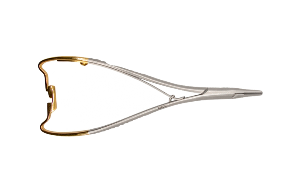 Зажим для шовной лигатуры (иглодержатель) Hammacher