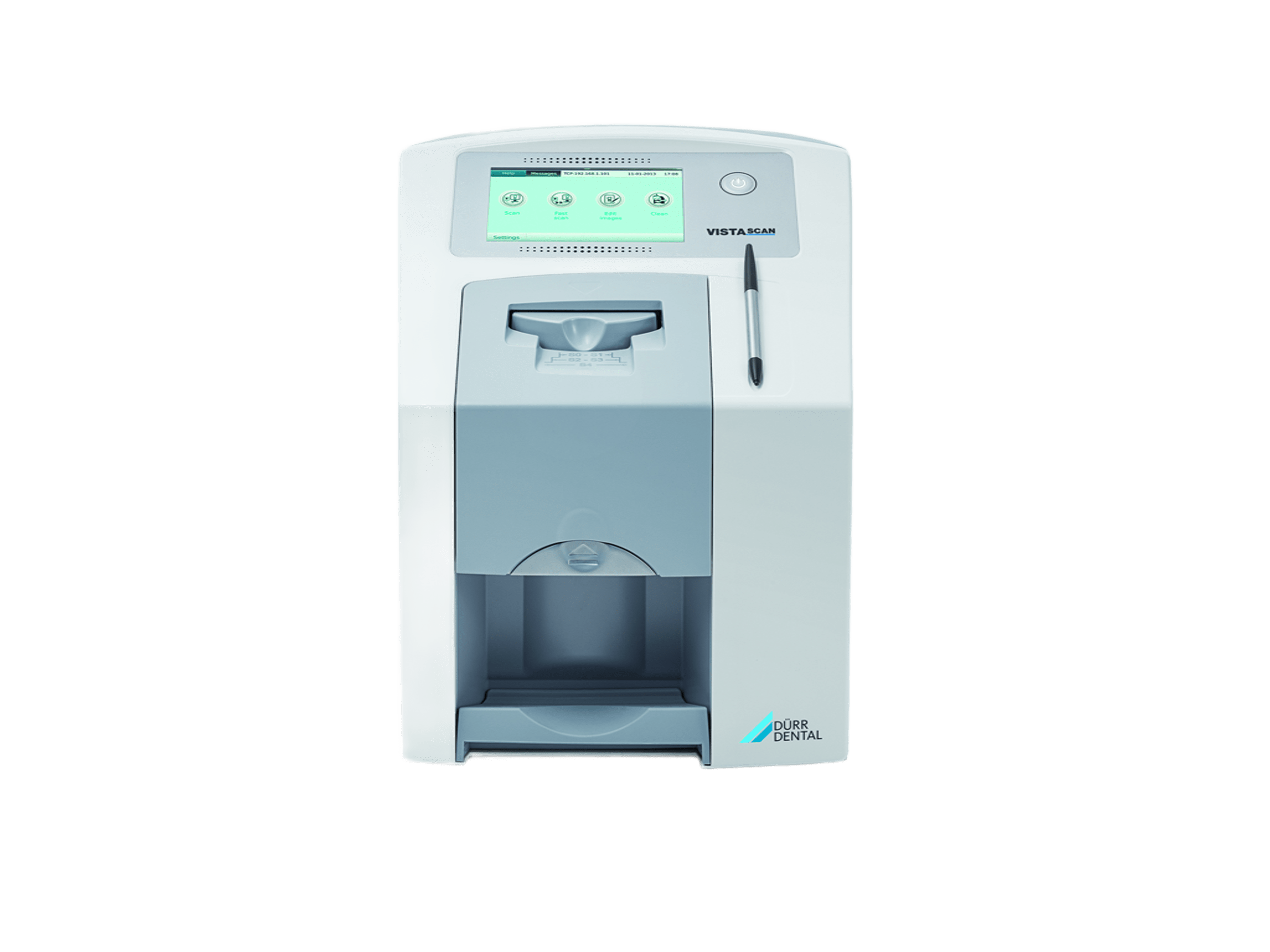 Сканер рентгенографических пластин с сенсорным дисплеем для интраоральных форматов VistaScan Mini View
