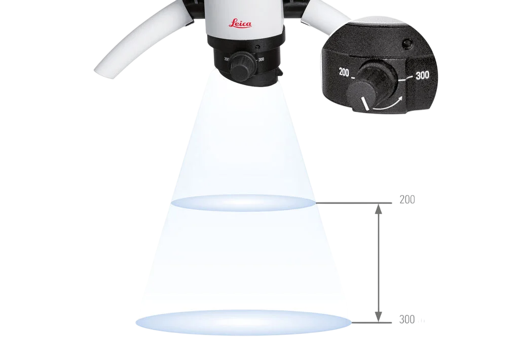 Оптика Leica со светодиодом