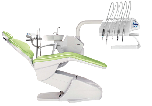 Стоматологическая установка SWIDENT с верхней подачей инструментов Friend Easy