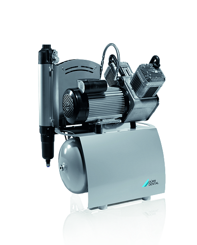 Компрессор DURR для 2 стоматологических установок, с ресивером, с осушителем (400V) Duo