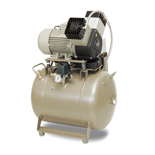 Компрессор EKOM без шкафа, с мембранным осушителем DK50 2V/50/M