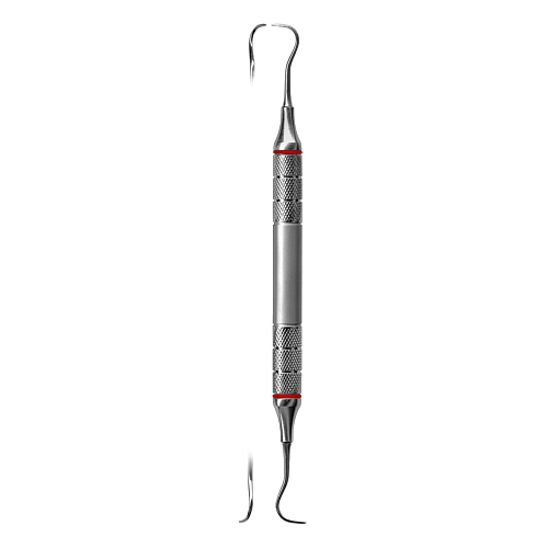 Двусторонний, титановый скейлер ImPlan Jacquette #6-7 для обработки имплантов