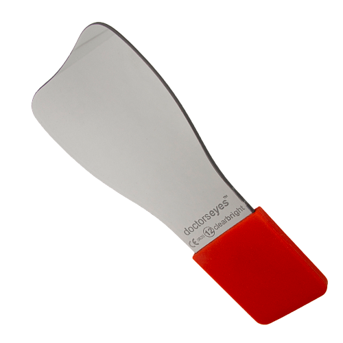 Стеклянное T-образное зеркало для дентальной фотографии, 3мм, покрытие Clearbright, 65х165мм