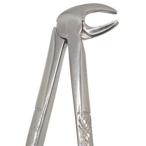 Щипцы №13 для удаления нижних премоляров (34,35,44,45) английская форма, нескользящие, облегченные губки