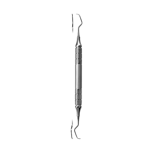 Кюрета Gracey #7-8 для щечной и лингвальной поверхности корней жевательных зубов, ручка 10 мм