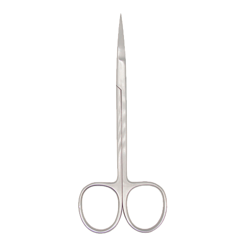 Хирургические прямые тонкие ножницы острый/острый 115 мм
