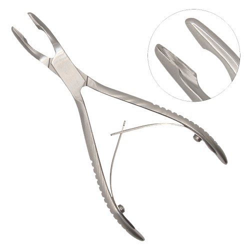 Хирургические щипцы Cleveland  №3 140 мм, 3 мм, для использования в труднодоступных местах