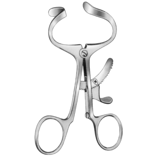 Регулируемый роторасширитель Molt для челюстей, щек, губ, для детей, 110 мм, сталь