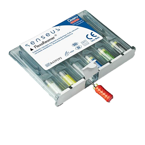 Ример для прохождения канала из нержавеющей стали с силиконовой ручкой FlexoReamer Senseus READYSTEEL