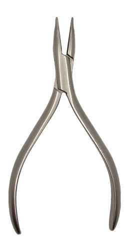 Плоскогубые щипцы с профелем Дельфин, для проволок и дуг до 0,7 мм / .028, 140 мм