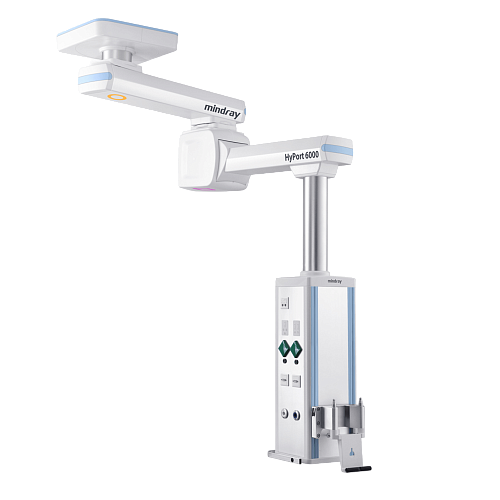 Потолочная, моторизированная консоль для подвода медицинских газов и электричества HyPort 6000