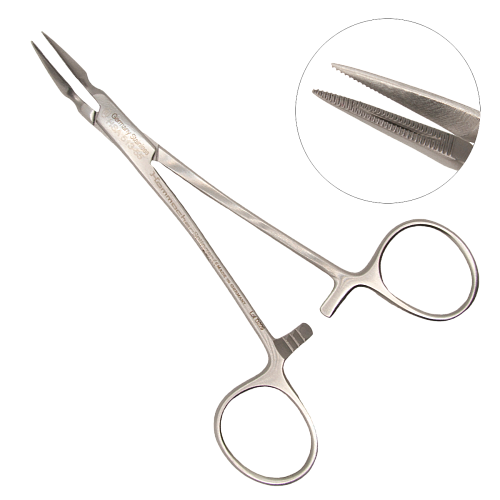 Щипцы Stieglitz 45°для удаления костных и зубных фрагментов, 140 мм с замком