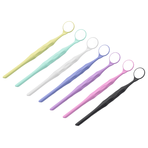 Стоматологические зеркала RELAX FS Rhodium, покрытие родиевое, ручка пластиковая, уп/10 шт.