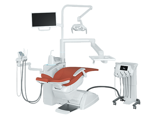 Стоматологическая установка с нижней подачей инструментов Stern Weber S320 International