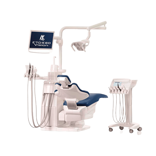 Стоматологическая установка с нижней подачей инструментов  KaVo ESTETICA E80 Vision TM/Cart