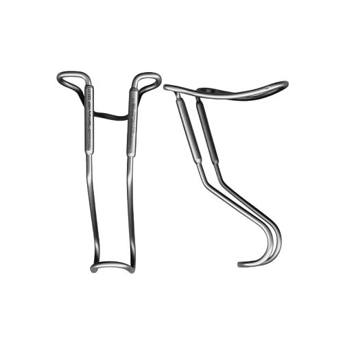 2-сторонний ретрактор Günay, для губы, щеки, для подростков, 105 x 50 x 45 мм, сталь