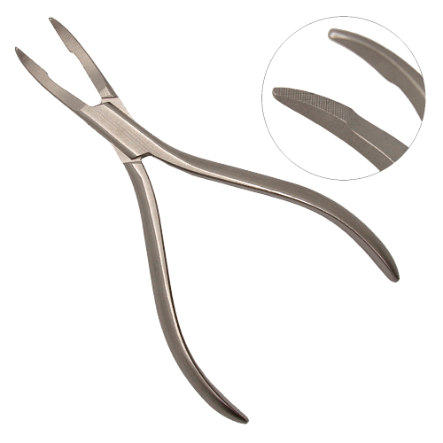 Плоскогубые ортодонтические щипцы Weingart  для проволок и лигатур, узногубые, 135мм