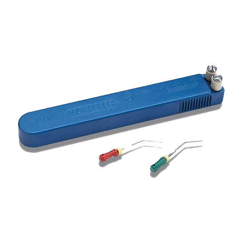 Пластиковая автоклавируемая линейка для измерения и изгибания эндодонтического инструмента Flexobend