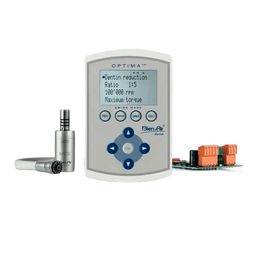 Встраиваемый электомотор Bien Air с блоком и панелью управления MCX LED Kit OPTIMA MX2int DMCX 24Vac