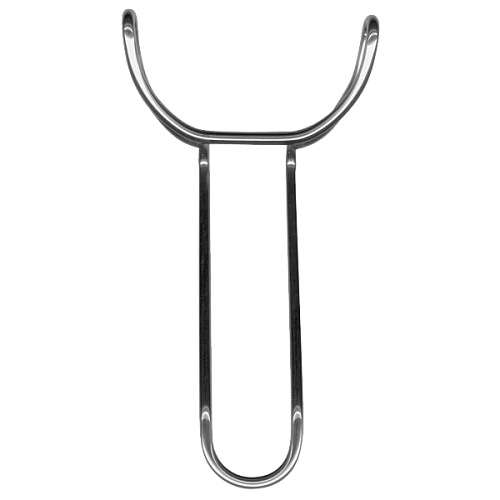 Односторонний ретрактор Vestibulum для щеки, 150 мм, сталь