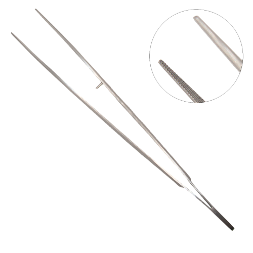 Анатомический прямой пинцет Semken 150 мм